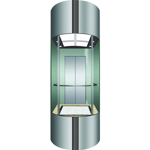 Laminated Glass(3 PCS Combination) Sightseeing Elevator